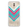 Coque Huawei Mate 20 Lite – Chevron on white wood