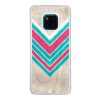 Coque Huawei Mate 20 Pro – Chevron on white wood