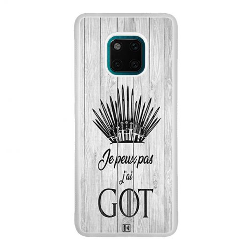 Coque Huawei Mate 20 Pro – Je peux pas j'ai Game of Thrones