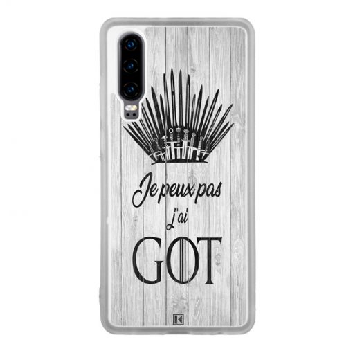 Coque Huawei P30 – Je peux pas j'ai Game of Thrones