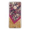 Coque Huawei Y9 2018 – Graphic wood rouge