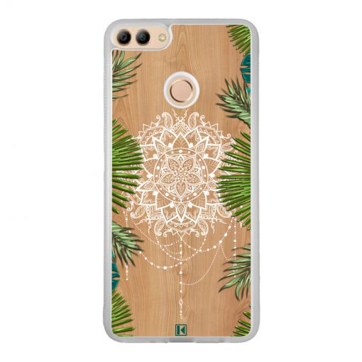 Coque Huawei Y9 2018 – Tropical wood mandala