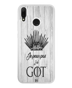 Coque Huawei Y9 2019 – Je peux pas j'ai Game of Thrones
