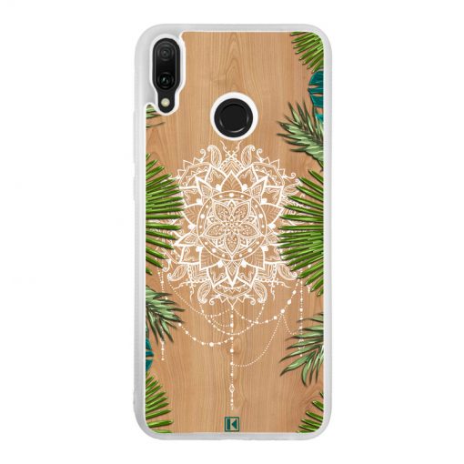 Coque Huawei Y9 2019 – Tropical wood mandala