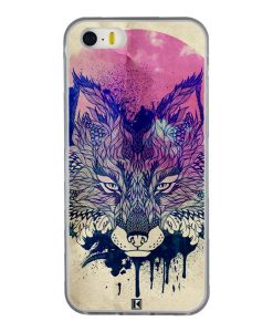 Coque iPhone 5/5s/SE – Fox face