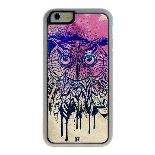 Coque iPhone 6 / 6s – Owl face