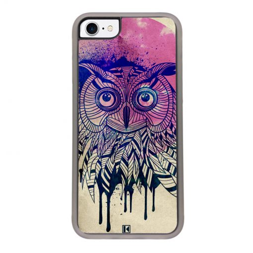 Coque iPhone 7 / 8 – Owl face