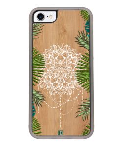 Coque iPhone 7 / 8 – Tropical wood mandala