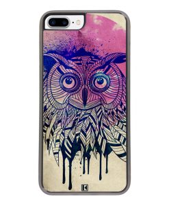 Coque iPhone 7 Plus / 8 Plus – Owl face