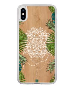 Coque iPhone Xs Max – Tropical wood mandala
