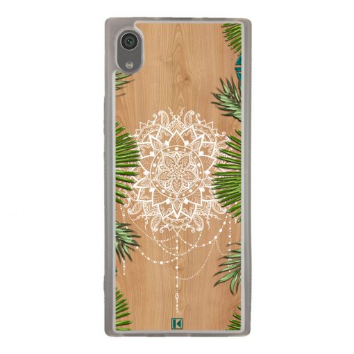 Coque Xperia XA1 – Tropical wood mandala