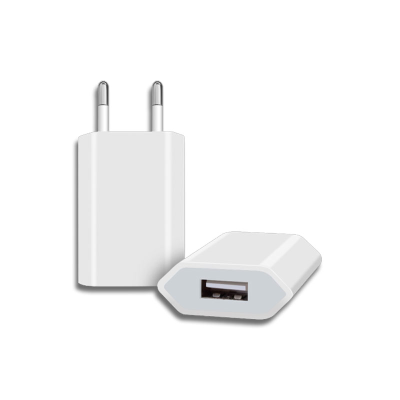 theklips-chargeur-prise-secteur-usb-blanc Chargeur allume-cigare double USB - Rose Lumineuse