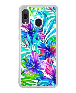 Coque Galaxy A30 – Exotic flowers