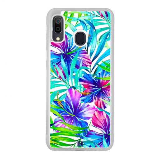 Coque Galaxy A30 – Exotic flowers