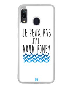 Coque Galaxy A30 – Je peux pas j'ai aqua poney