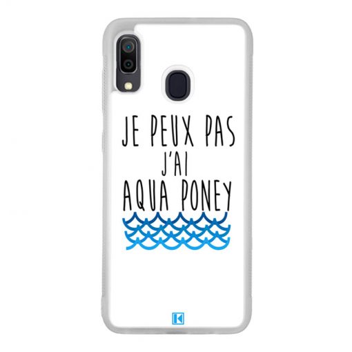 Coque Galaxy A30 – Je peux pas j'ai aqua poney