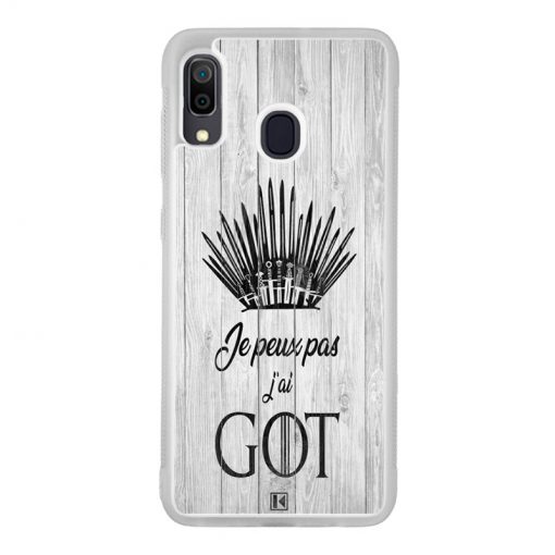 Coque Galaxy A30 – Je peux pas j'ai Game of Thrones