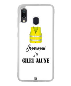 Coque Galaxy A30 – Je peux pas j'ai Gilet jaune