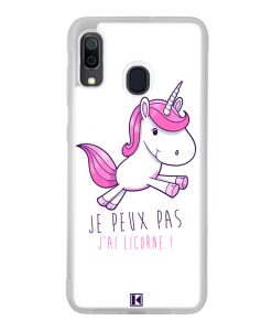 Coque Galaxy A30 – Je peux pas j'ai Licorne