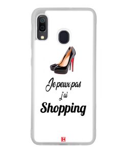 Coque Galaxy A30 – Je peux pas j'ai Shopping