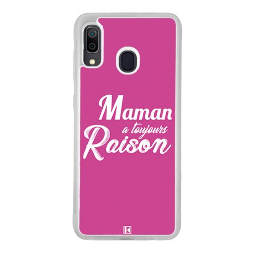 Coque Galaxy A30 – Maman a toujours raison