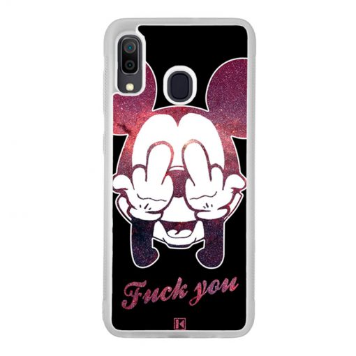 Coque Galaxy A30 – Mickey Fuck You