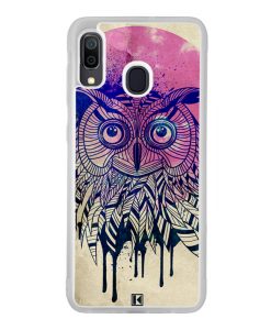 Coque Galaxy A30 – Owl face