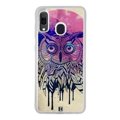 Coque Galaxy A30 – Owl face