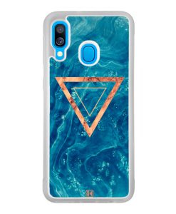 Coque Galaxy A40 – Blue rosewood