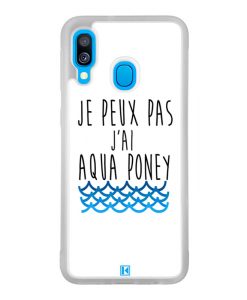 Coque Galaxy A40 – Je peux pas j'ai aqua poney