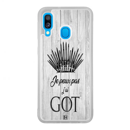 Coque Galaxy A40 – Je peux pas j'ai Game of Thrones