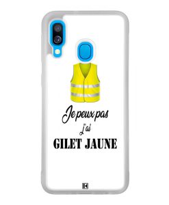 Coque Galaxy A40 – Je peux pas j'ai Gilet jaune