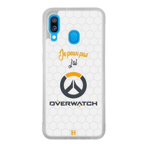 Coque Galaxy A40 – Je peux pas j'ai Overwatch