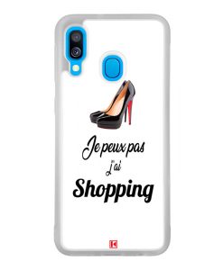 Coque Galaxy A40 – Je peux pas j'ai Shopping