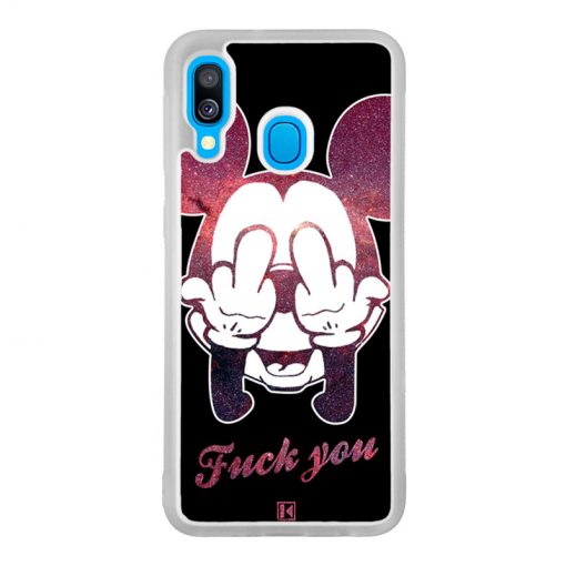 Coque Galaxy A40 – Mickey Fuck You