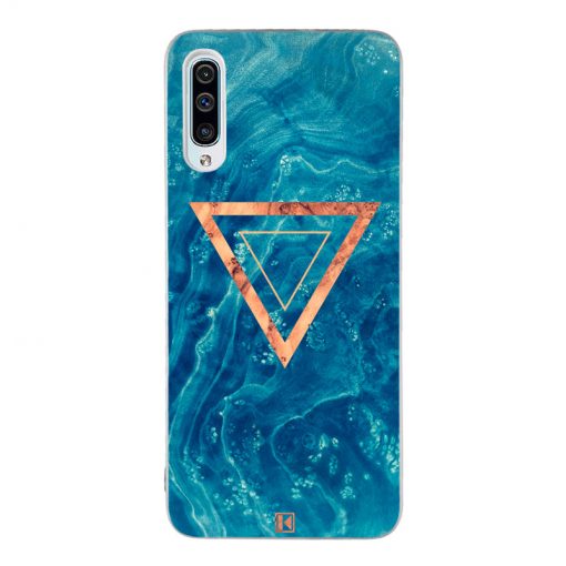 Coque Galaxy A50 – Blue rosewood