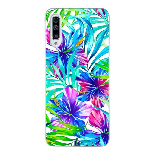 Coque Galaxy A50 – Exotic flowers