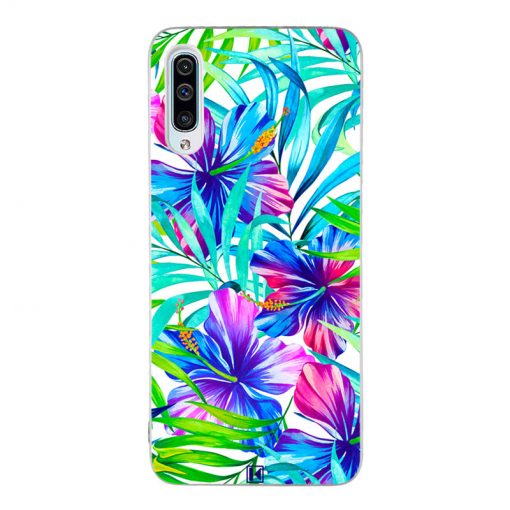 Coque Galaxy A50 – Exotic flowers
