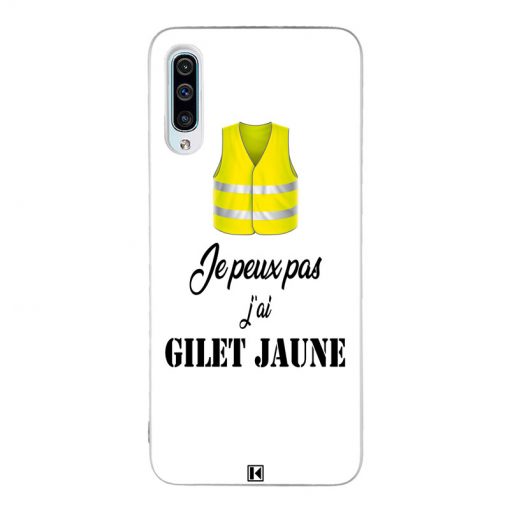 Coque Galaxy A50 – Je peux pas j'ai Gilet jaune