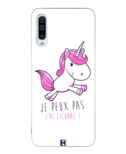 Coque Galaxy A50 – Je peux pas j'ai Licorne