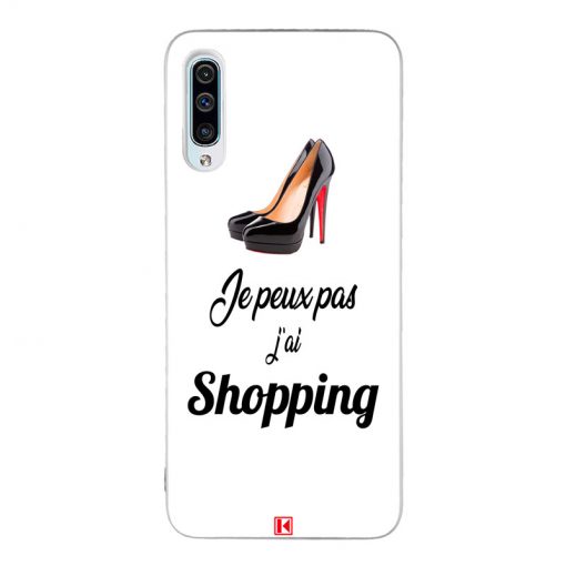 Coque Galaxy A50 – Je peux pas j'ai Shopping