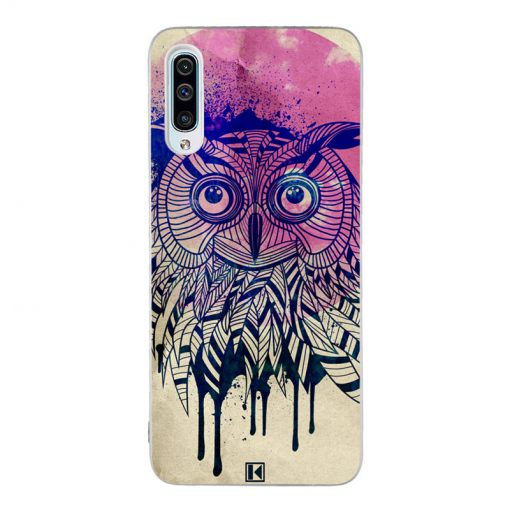 Coque Galaxy A50 – Owl face