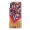 Coque Galaxy A7 2018 – Graphic wood rouge