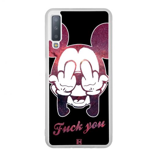 Coque Galaxy A7 2018 – Mickey fuck you