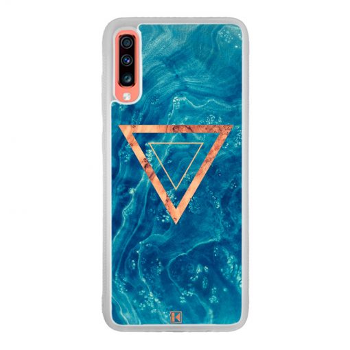 Coque Galaxy A70 – Blue rosewood