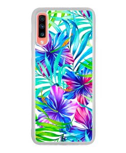 Coque Galaxy A70 – Exotic flowers