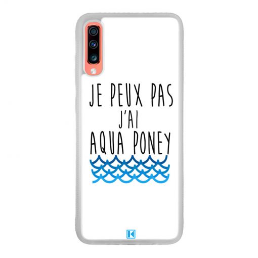 Coque Galaxy A70 – Je peux pas j'ai aqua poney