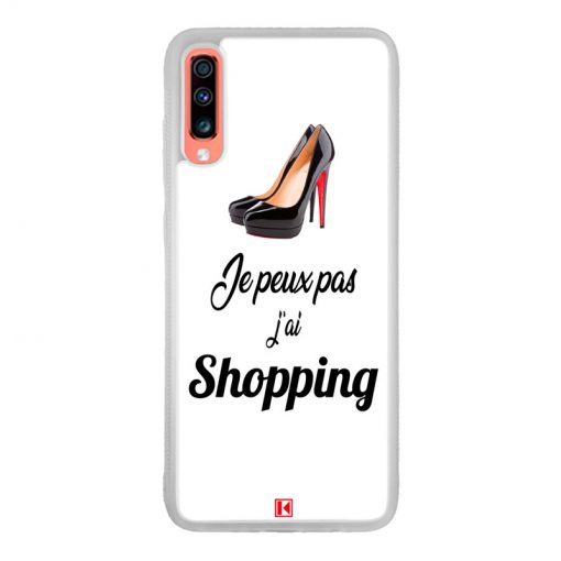 Coque Galaxy A70 – Je peux pas j'ai Shopping