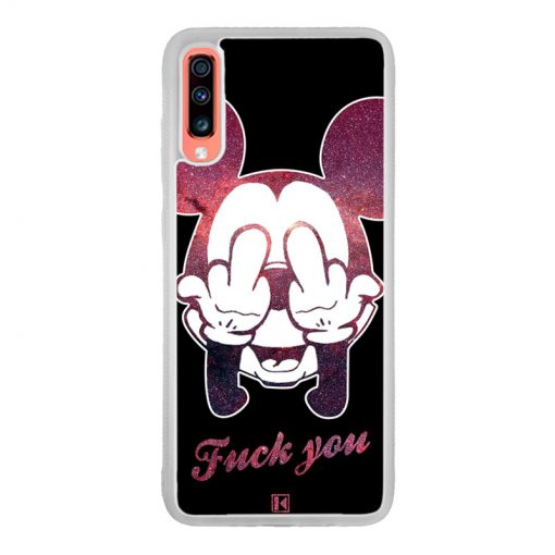 Coque Galaxy A70 – Mickey Fuck You
