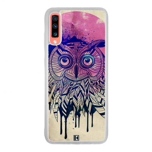 Coque Galaxy A70 – Owl face